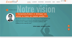 Desktop Screenshot of excelrise.com